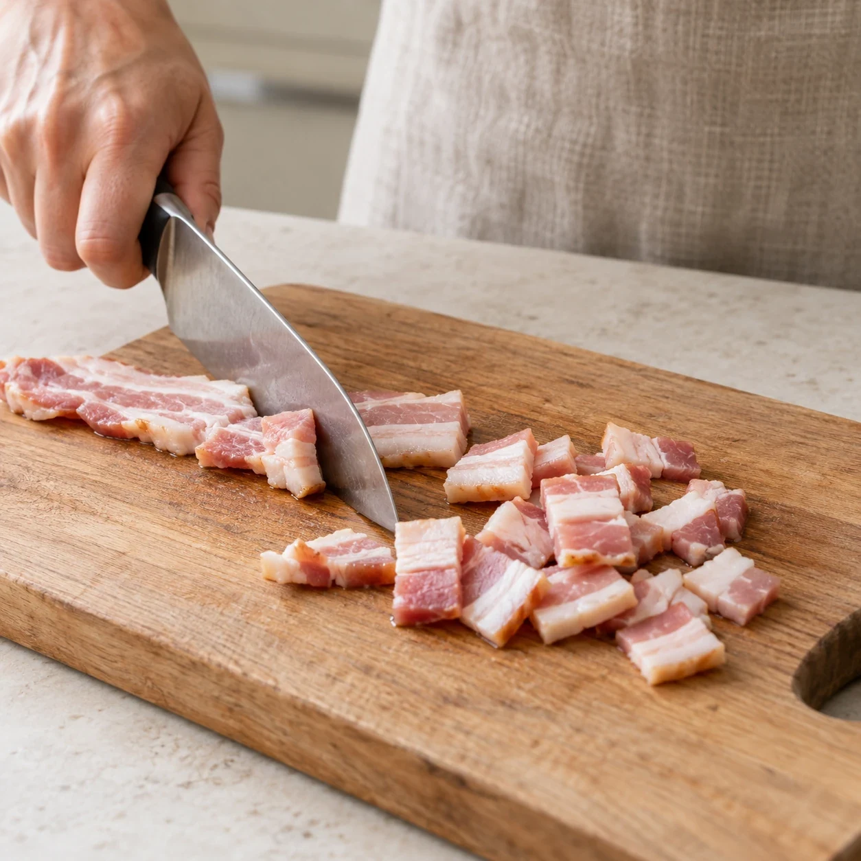 Подготовьте продукты для супа
