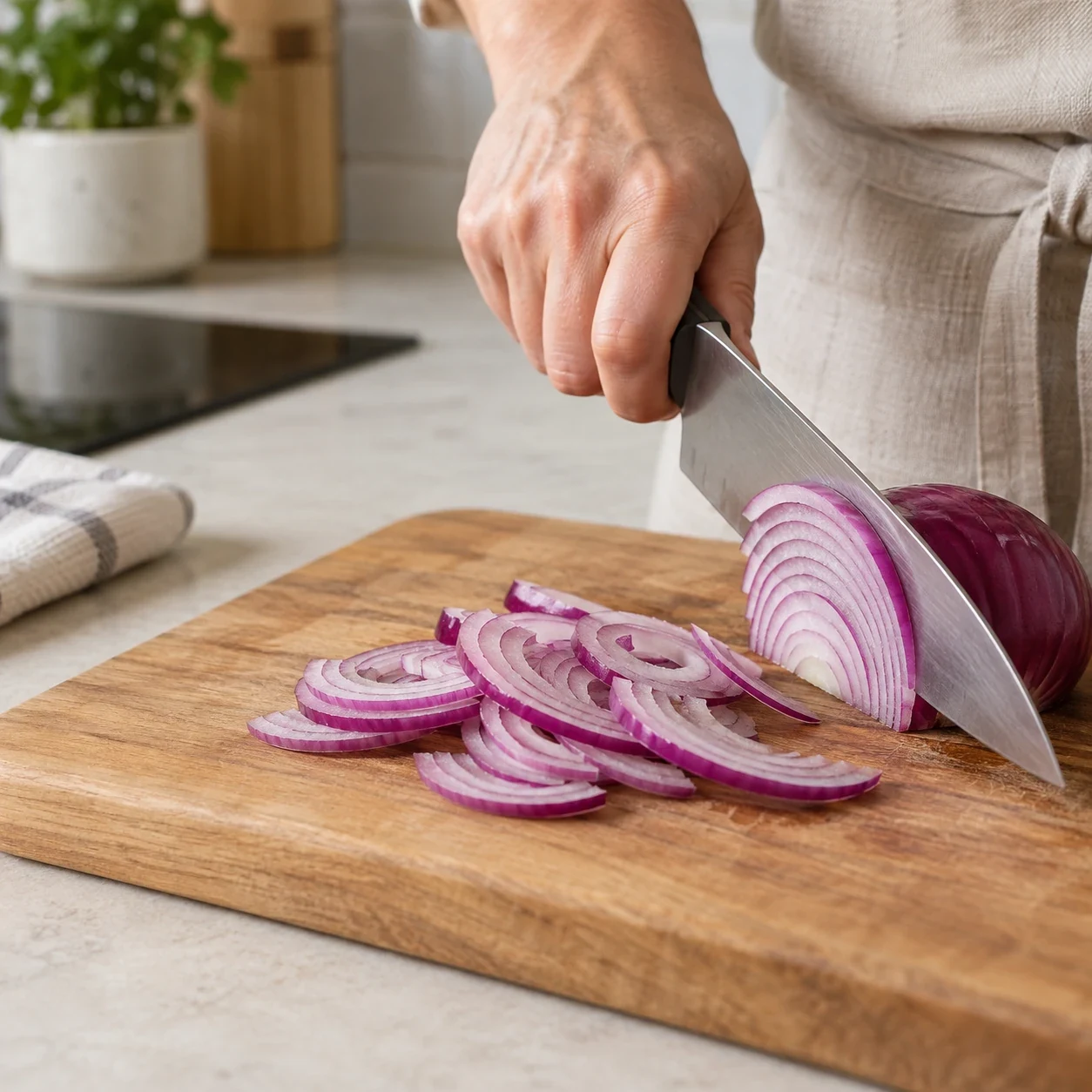 Подготовьте продукты для супа